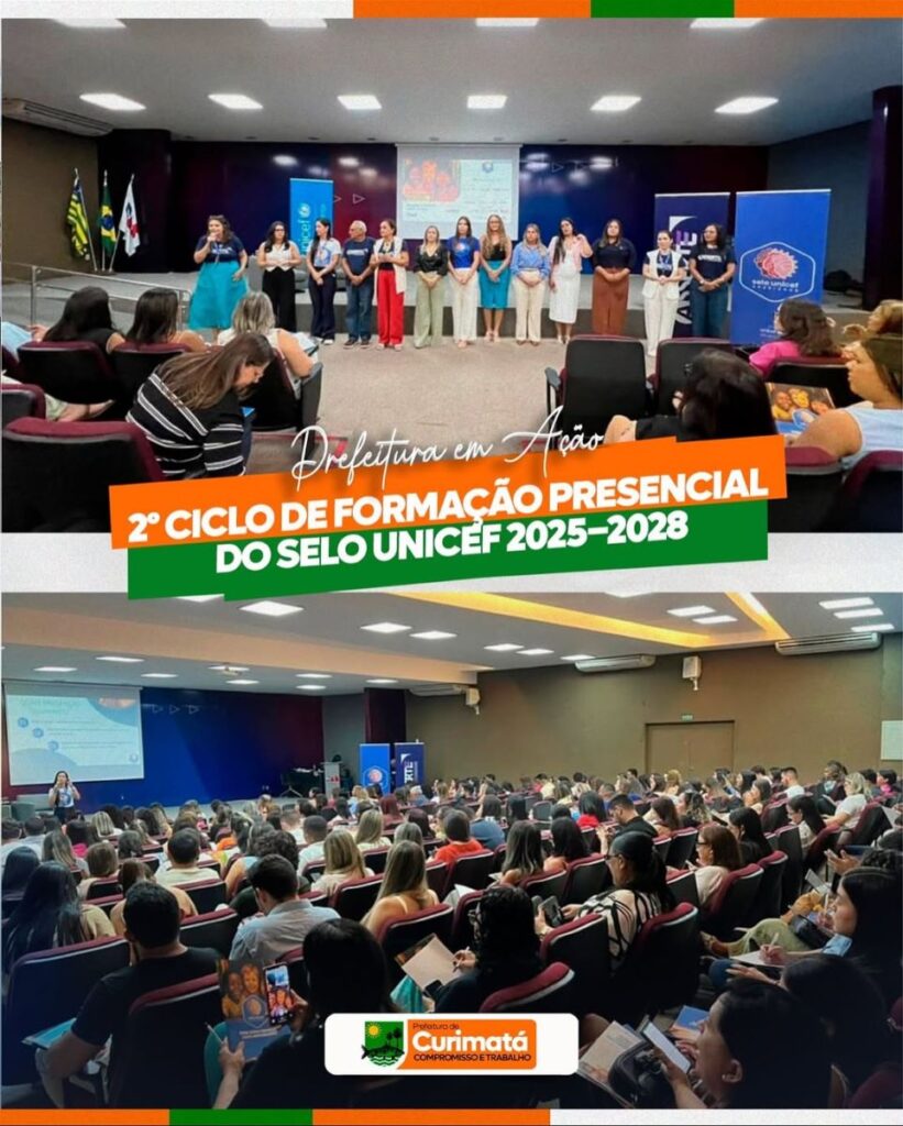 Curimatá Avança no 2º Ciclo do Selo UNICEF 2025–2028!